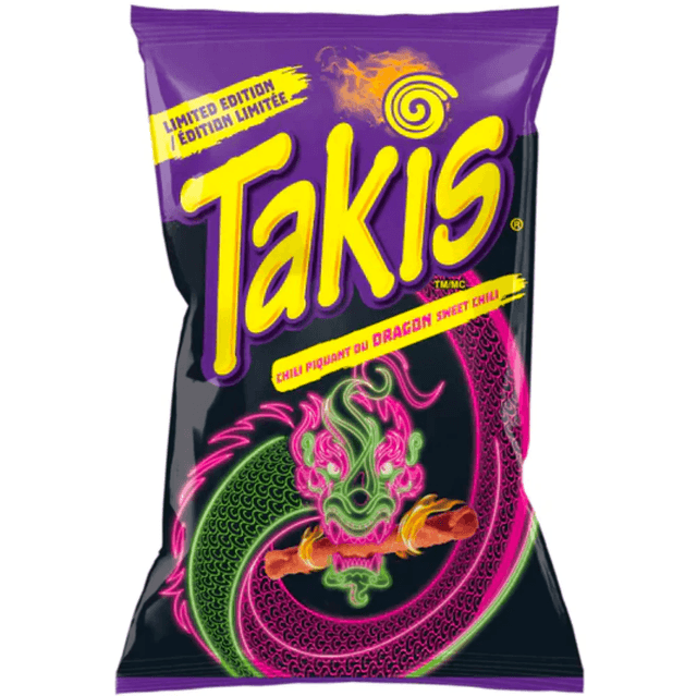 Takis Dragon Sweet Chili LIMITED EDITION (280g)