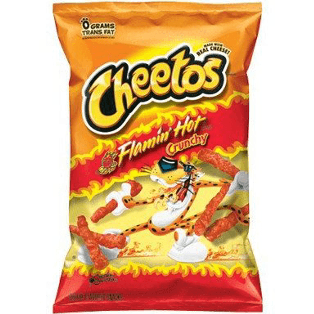 Cheetos Flamin&#039; Hot LARGE SHARE BAG (226g)
