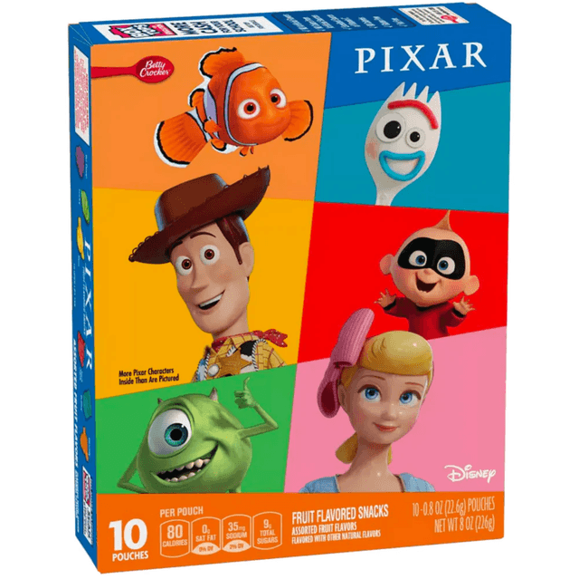 Betty Crocker Pixar Fruit Snacks (226g)