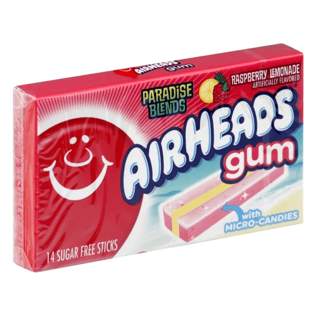 Airheads Gum Paradise Blends Raspberry Lemonade