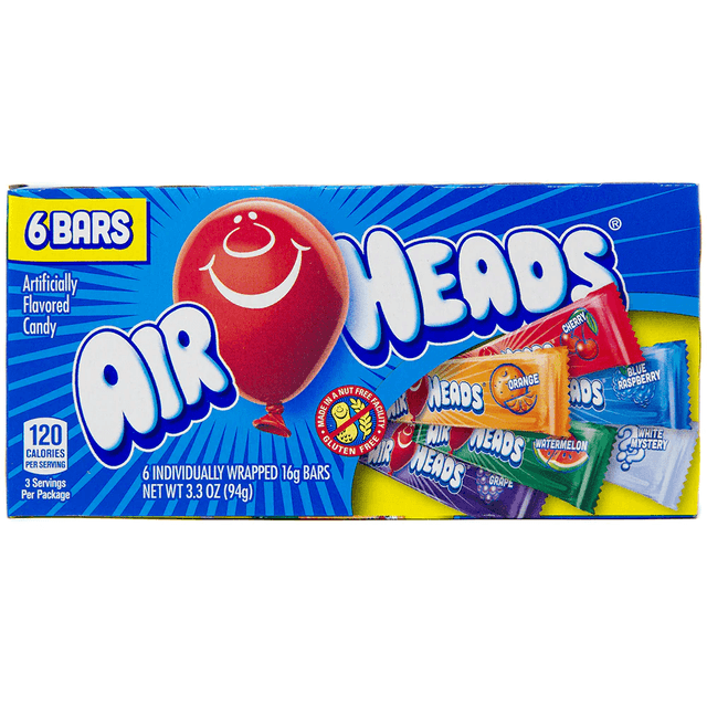 Airheads 6 Bar Selection Theatre Box (93g)