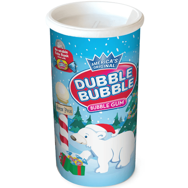 Dubble Bubble Christmas Twist bank (99g)
