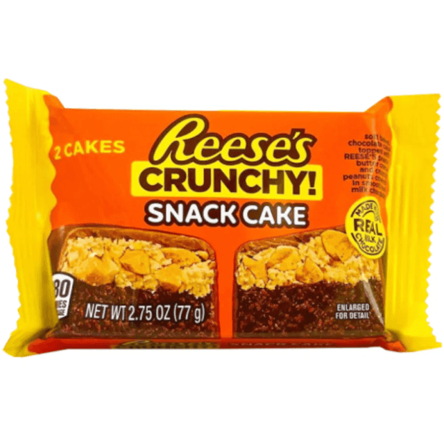 Reese&#039;s Crunchy Snack Cake (77g)