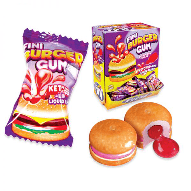 Fini Burger Gum (Pack of 10)