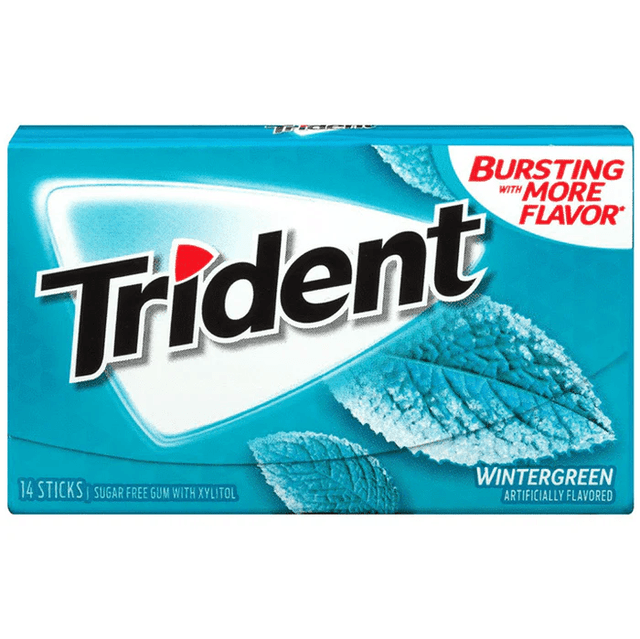 Trident Gum Wintergreen (27g)