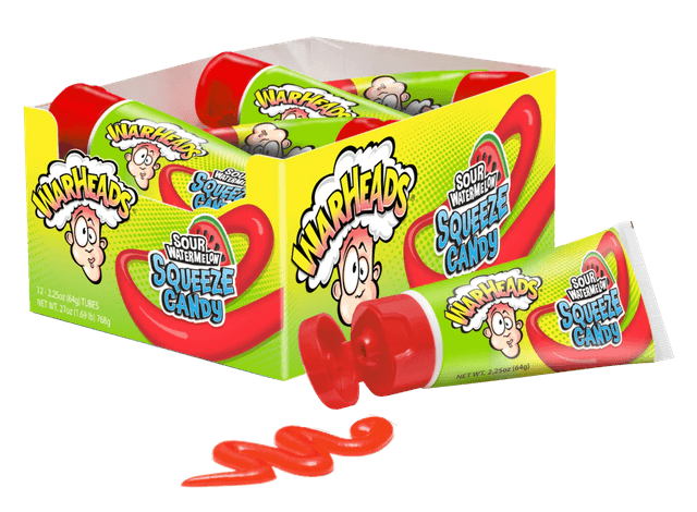Warheads Squeeze Candy Sour Watermelon (64g)  