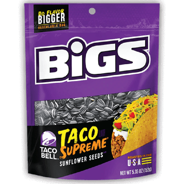 Bigs Sunflower Seeds Taco Supreme (152g)