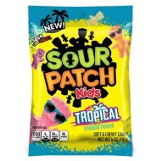 Sour Patch Kids Peg Bag Tropical (141g)