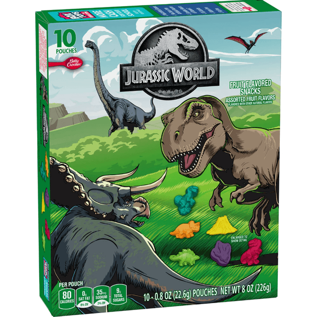 Betty Crocker Jurassic World Fruit Snacks (226g)