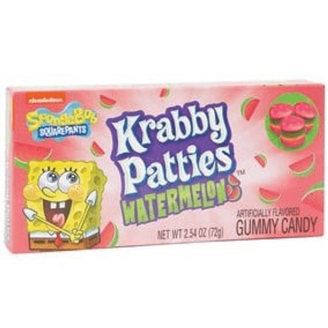 Krabby Patties Watermelon Theatre Box (72g)